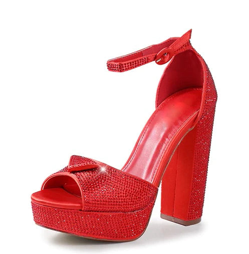 Red Diamond Strass – Luxe On 7th